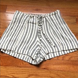 striped billabong shorts